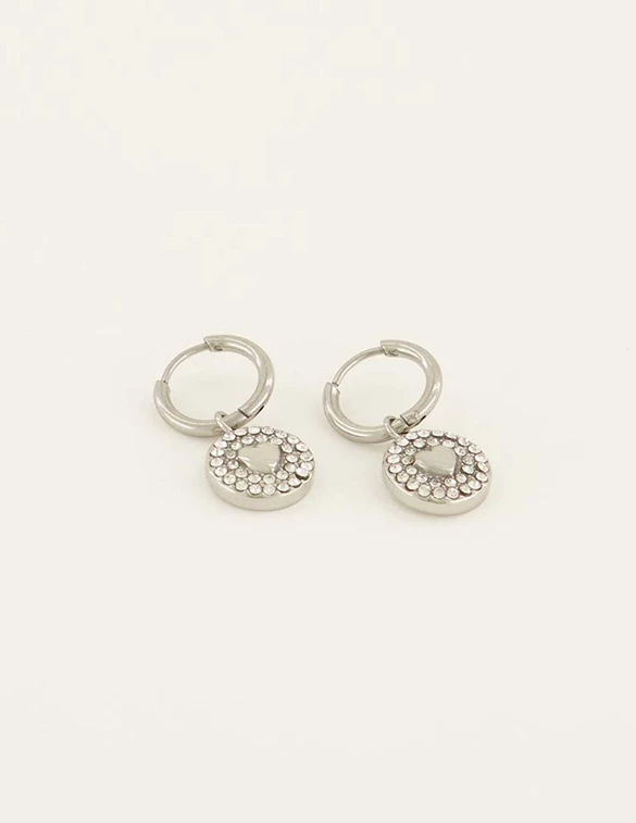 My Jewellery Earring with charm heart MJ08021