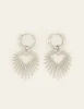 My Jewellery Earring with heart sun ray MJ07878