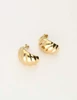 My Jewellery earrings big croissant drop MJ10713
