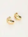 My Jewellery earrings big croissant drop MJ10713