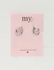 My Jewellery Earrings classy hoop mini MJ10323