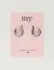 My Jewellery Earrings classy hoop MJ10319