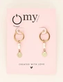My Jewellery Earrings clip pearl & coin MJ09144