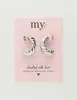 My Jewellery earrings croissant drop MJ10709