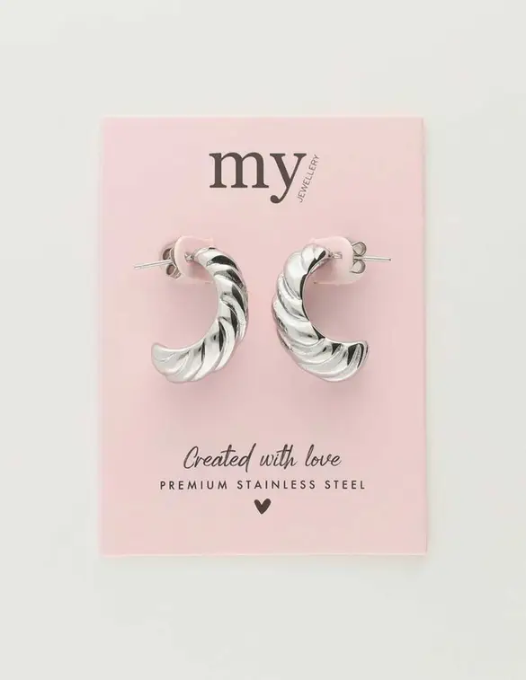 My Jewellery earrings croissant drop MJ10709