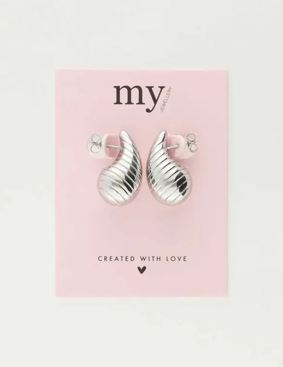 My Jewellery Earrings drops stripe MJ10624