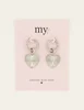 My Jewellery Earrings heart charm MJ07954