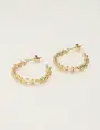 My Jewellery Earrings hoop dots MJ10338
