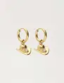 My Jewellery earrings hoops cowboyhat MJ10299