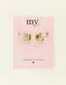 My Jewellery Earrings hoops irregular MJ09024