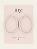 My Jewellery Earrings hoops oval MJ07382