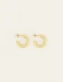 My Jewellery Earrings hoops ribbed small MJ07380