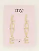 My Jewellery Earrings love statement MJ08375