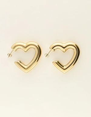 My Jewellery Earrings medium hearts MJ10016