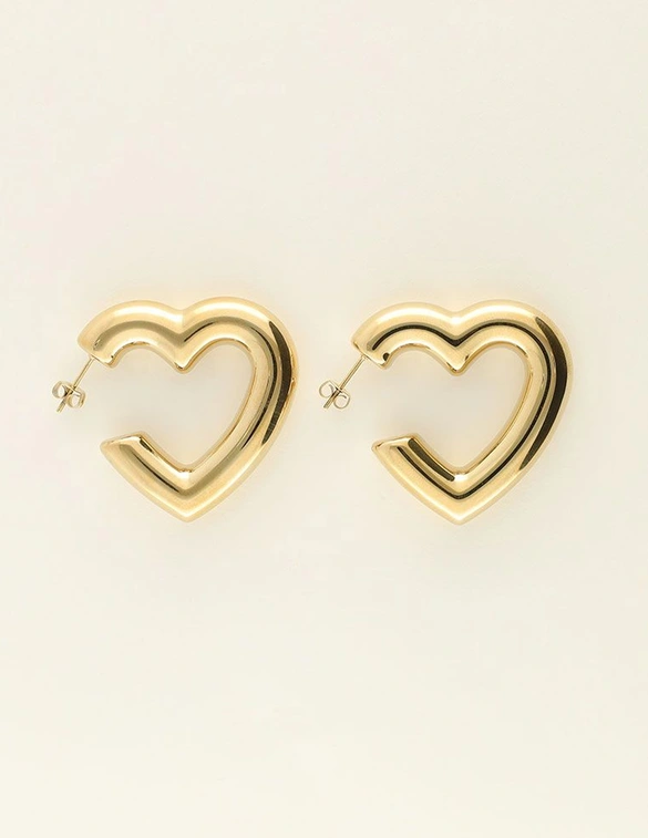 My Jewellery Earrings medium hearts MJ10016