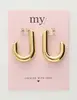 My Jewellery Earrings oval bold MJ10170
