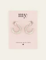 My Jewellery Earrings round shape MJ07994