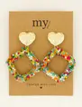 My Jewellery Earrings statement beads multi MJ08795