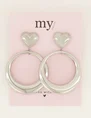 My Jewellery Earrings statement heart MJ07363