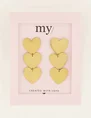 My Jewellery Earrings statement hearts MJ07366