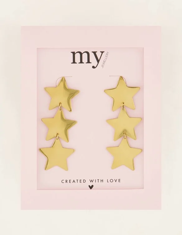 My Jewellery Earrings statement stars MJ07365