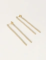 My Jewellery Earrings strings with pearls MJ11644