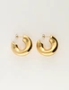 My Jewellery Earrring hoop organic MJ12182
