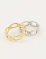 My Jewellery Iconic ring met schakels MJ06060