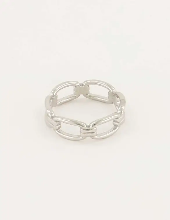 My Jewellery Iconic ring met schakels MJ06060