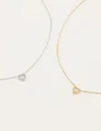 My Jewellery Ketting Hartje Strass MJ04777
