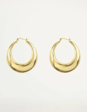 My Jewellery Medium Statement 70's Hoops MJ01160