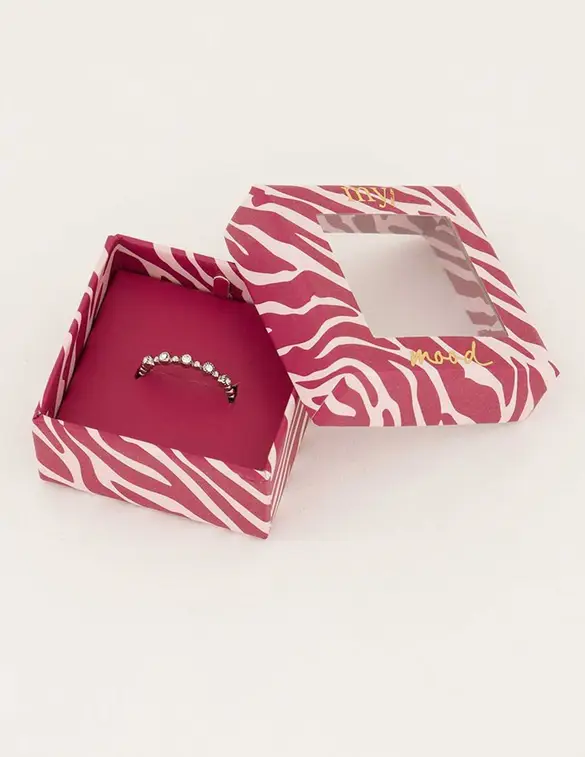 My Jewellery Mood ring met kristal stenen MJ05569