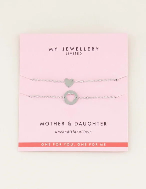 My Jewellery Mother & Daughter Bracelet Goud ONESIZE MJ008881200