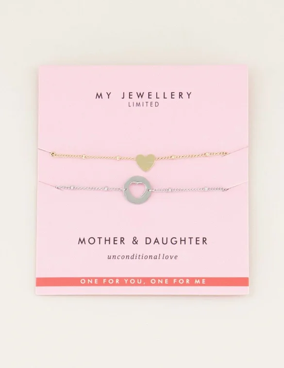 My Jewellery Mother & Daughter Bracelet Multi-kleur ONESIZE MJ008881700