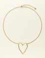 My Jewellery Necklace big open heart MJ09537