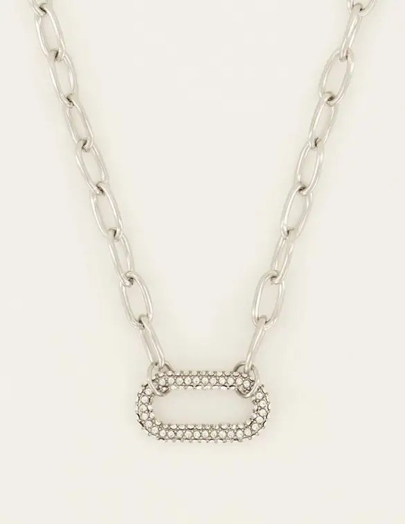My Jewellery Necklace chain and stones MJ07559