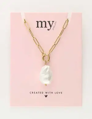 My Jewellery Necklace chain big pearl MJ10534