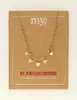 My Jewellery Necklace chain fine hearts MJ09529