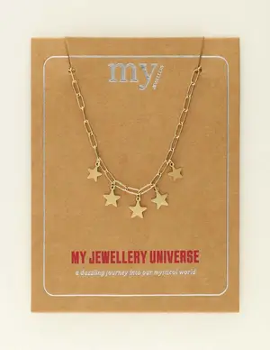 My Jewellery Necklace chain fine stars MJ09527