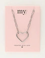 My Jewellery Necklace chain heart MJ10107
