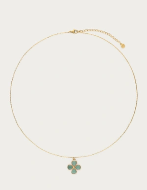 My Jewellery Necklace clover blue amazon MJ13750