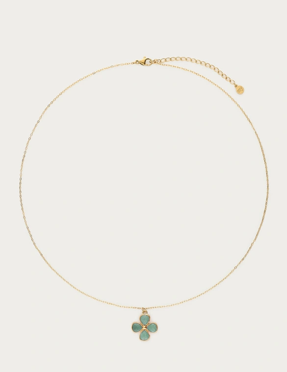 My Jewellery Necklace clover blue amazon MJ13750