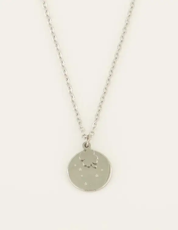 My Jewellery Necklace coin & clover MJ08430