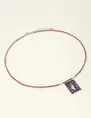 My Jewellery Necklace cord purple charm MJ09428