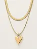 My Jewellery Necklace double basic and heart MJ09731