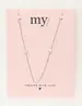 My Jewellery Necklace fine clovers MJ10375