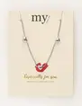 My Jewellery Necklace five hearts MJ10116