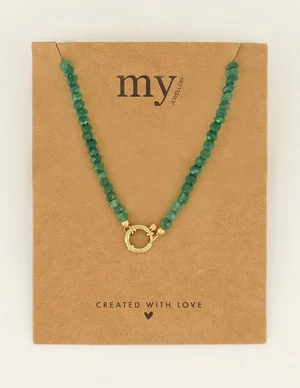 My Jewellery Necklace glass beads MJ07805