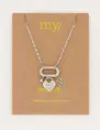 My Jewellery Necklace heart beige mood MJ05823