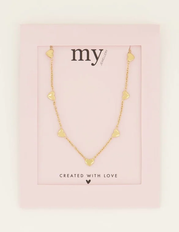 My Jewellery Necklace hearts MJ07639